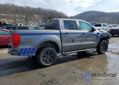 2021 Ford Ranger Xl z USA, uszkodzony, nr VIN 1FTER4FH6MLD36711